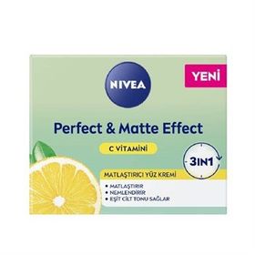 Nivea C Vitamini 50 ml Perfect & Matte Effect Matlaştırıcı Yüz Kremi