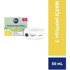 Nivea C Vitamini 50 ml Perfect & Matte Effect Matlaştırıcı Yüz Kremi