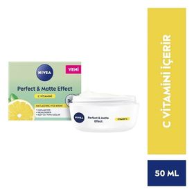 Nivea C Vitamini 50 ml Perfect & Matte Effect Matlaştırıcı Yüz Kremi