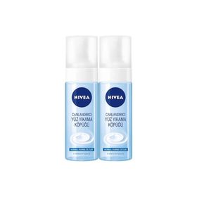 Nivea Canlandırıcı Lotus Çiçeği Özlü 2x150 ml Yüz Yıkama Köpüğü