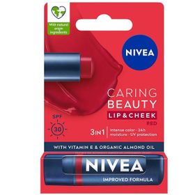 Nivea Caring Beauty SPF30 4.8 gr Red Dudak Bakım Kremi