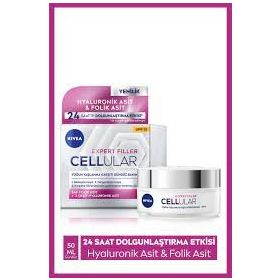 Nivea Cellular Expert Filler 50 ml Yoğun Yaşlanma Karşıtı Gündüz Yüz Bakım Kremi