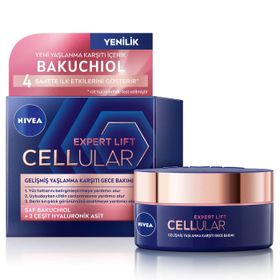 Nivea Cellular Expert Lift 50 ml Gelişmiş Yaşlanma Karşıtı Gece Yüz Kremi