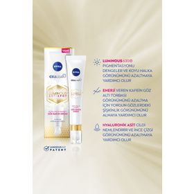 Nivea Cellular Luminous Antispot 15 ml Koyu Halka Karşıtı Göz Bakım Kremi