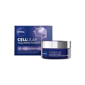 Nivea Cellular Night Cream Yaşlanma Karşıtı 50 ml Gece Bakım Kremi