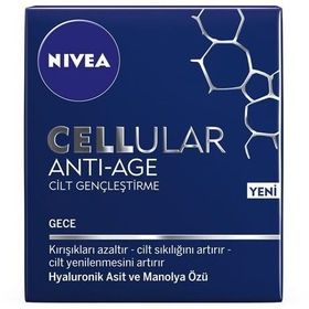 Nivea Cellular Yaşlanma Karşıtı 50 ml Gece Kremi