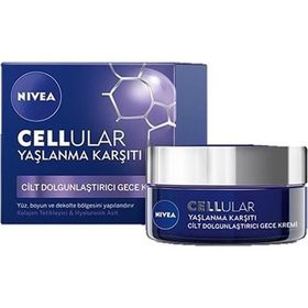 Nivea Cellular Yaşlanma Karşıtı 50 ml Gece Kremi