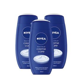 Nivea Creme Care 3x250 ml Duş Jeli