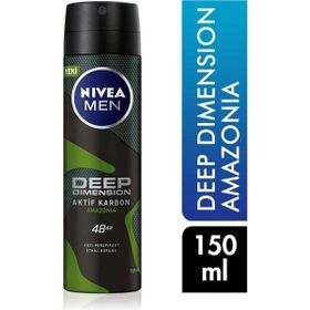 Nivea Deep Amazonia 150 ml Erkek Deodorant