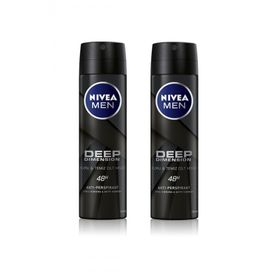 Nivea Deep Dimension Amazonia 2x150 ml Erkek Sprey Deodorant