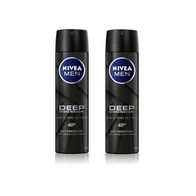 Nivea Deep Dimension Amazonia 2x150 ml Erkek Sprey Deodorant