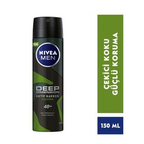 Nivea Deep Dimension Amazonia 5x150 ml Erkek Sprey Deodorant