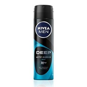 Nivea Deep Dimension Beat 150 ml Men Erkek Sprey Deodorant