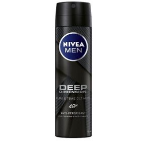 Nivea Deep Dimension Dark Wood 150 ml Erkek Sprey Deodorant
