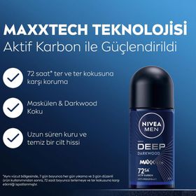 Nivea Deep Dimension For Men 50x2 ml Roll-On