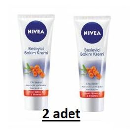 Nivea Deniz İğdesi Özlü E Vitaminli 75 ml 2 Adet Besleyici Bakım Kremi