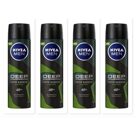 Nivea Deo Deep Dimension Amazonia 4x150 ml Erkek Sprey Deodorant
