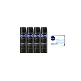 Nivea Deo Deep Dimension Amazonia 4x150 ml Erkek Sprey Deodorant