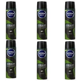 Nivea Deo Deep Dimension Amazonia 6x150 ml Erkek Sprey Deodorant