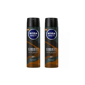 Nivea Deo Deep Dimension Espresso 2x150 ml Erkek Sprey Deodorant