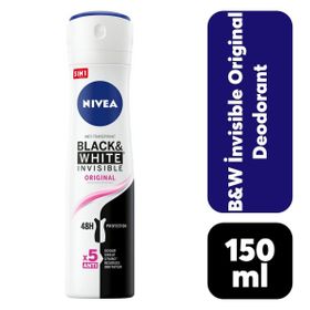 Nivea Deo Sprey Black and White 150 ml Kadın Deodorant