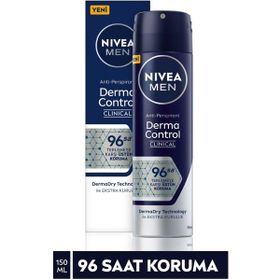 Nivea Derma Control Clinical 150 ml Erkek Sprey Deodorant
