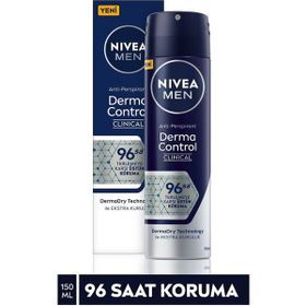 Nivea Derma Control Clinical 2x150 ml Erkek Sprey Deodorant