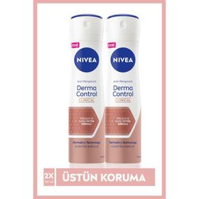 Nivea Derma Control Clinical 2x150 ml Kadın Sprey Deodorant