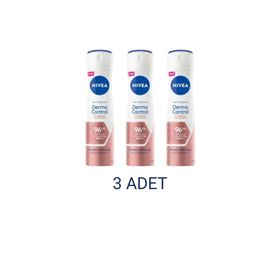 Nivea Derma Control Clinical 3x150 ml Kadın Sprey Deodorant