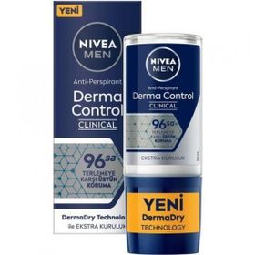 Nivea Derma Control Clinical 50 ml Erkek Roll-on Deodorant