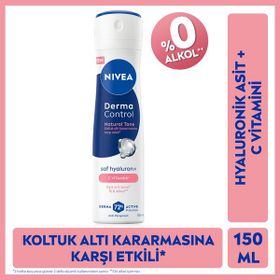 Nivea Derma Control Natural Tone 150 ml Kadın Sprey Deodorant