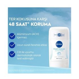 Nivea Derma Control Natural Tone 50 ml Kadın Stick Deodorant