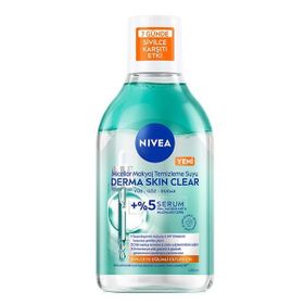 Nivea Derma Skin Clear Serum Etkili Çift Fazlı Micellar 400 ml Makyaj Temizleme Suyu