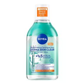 Nivea Derma Skin Clear Serum Etkili Çift Fazlı Micellar 400 ml Makyaj Temizleme Suyu