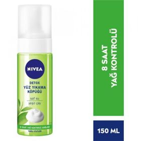 Nivea Detox Yağlı Ciltler 150 ml Yüz Temizleyici Yıkama Köpüğü