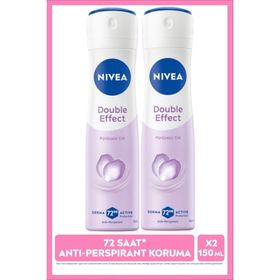 Nivea Double Effect 2x150 ml Kadın Deodorant