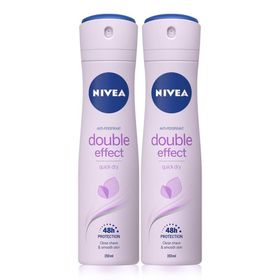 Nivea Double Effect 2x150 ml Kadın Deodorant