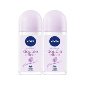 Nivea Double Effect 2x50 ml Kadın Deodorant Roll-On