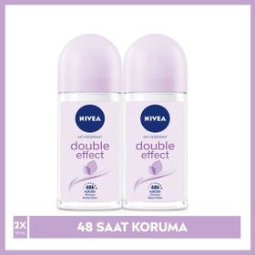 Nivea Double Effect 2x50 ml Kadın Roll-On