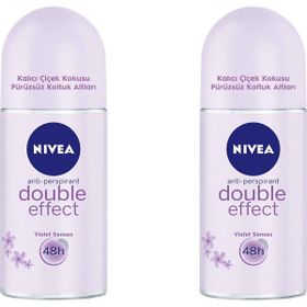 Nivea Double Effect 2x50 ml Kadın Roll-On