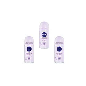 Nivea Double Effect 3x50 ml Kadın Deo Roll-On