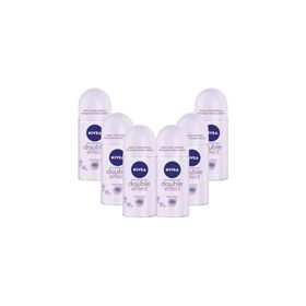 Nivea Double Effect 6x50 ml Kadın Deodorant Roll-On