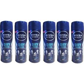 Nivea Dry Fresh 6x150 ml Erkek Sprey Deodorant