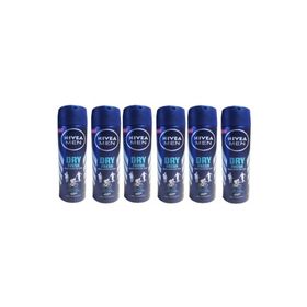 Nivea Dry Fresh 6x150 ml Erkek Sprey Deodorant