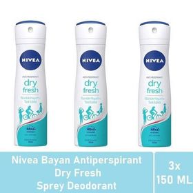Nivea Dry Fresh Kadın 3x150 ml Sprey Deodorant