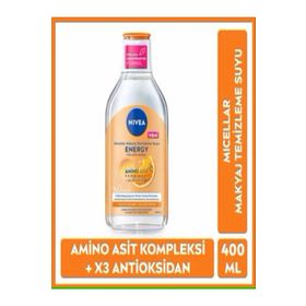 Nivea Energy 400 ml Micellar Makyaj Temizleme Suyu