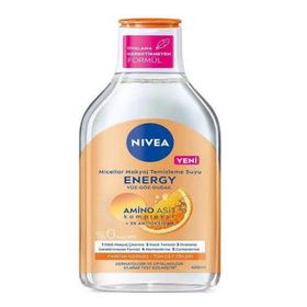 Nivea Energy 400 ml Micellar Makyaj Temizleme Suyu