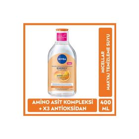 Nivea Energy 400 ml Micellar Makyaj Temizleme Suyu
