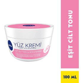 Nivea Eşit Cilt Tonu Nemlendirme Tüm Ciltler 100 ml Yüz Kremi