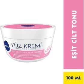 Nivea Eşit Cilt Tonu Nemlendirme Tüm Ciltler 100 ml Yüz Kremi